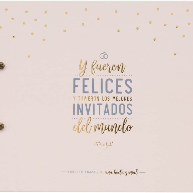 LIBROS DE FIRMAS PARA BODAS: distintos&nbsp;formatos