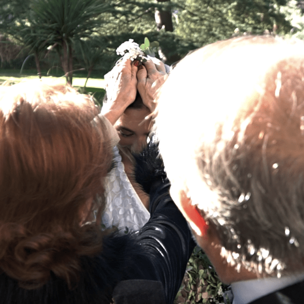 Bendición de los padres a los&nbsp;novios